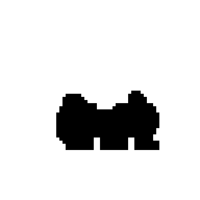 Pixel Yappa mascot pop-up animation used when the AI agent surfaces information.